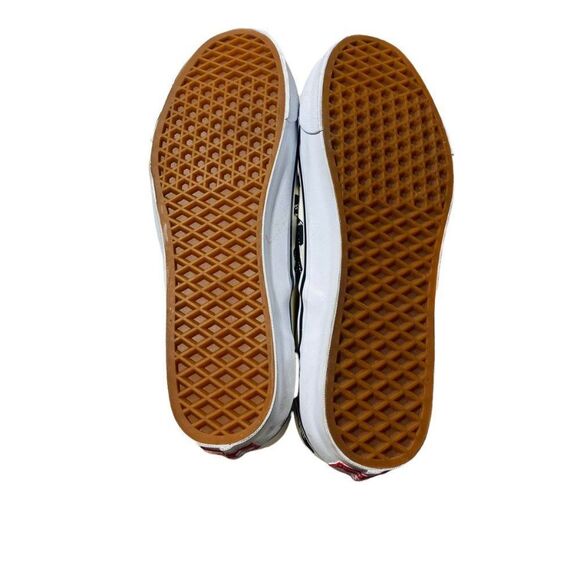 VANS X WACKO MARIA 'OG CLASSIC LX' VINYL GRAPHIC PRINT SLIP-ON SNEAKERS - Picture 10 of 10